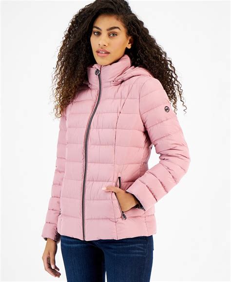 michael michael kors packable down puffer coat a macy& 39|Michael Kors packable down fill.